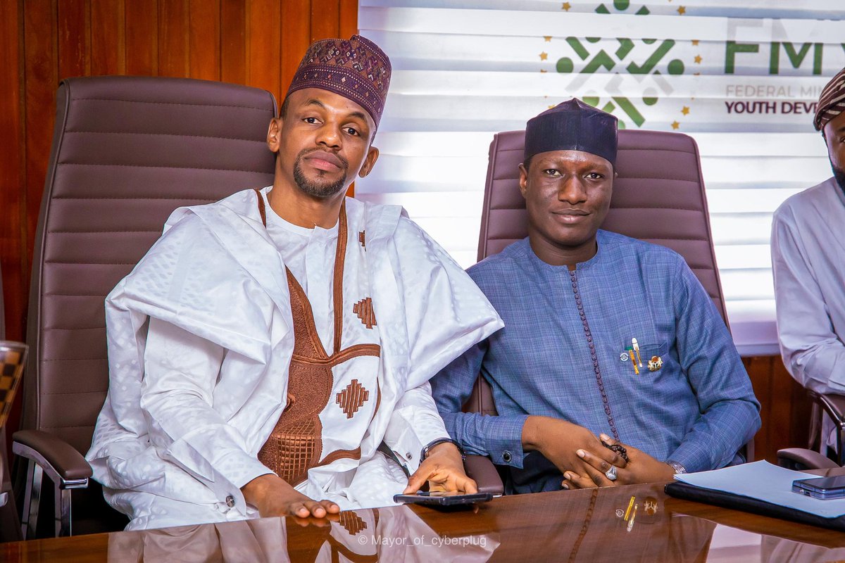 AhmedAdamu's tweet image. During the Youth Confab Press Conference in Abuja.