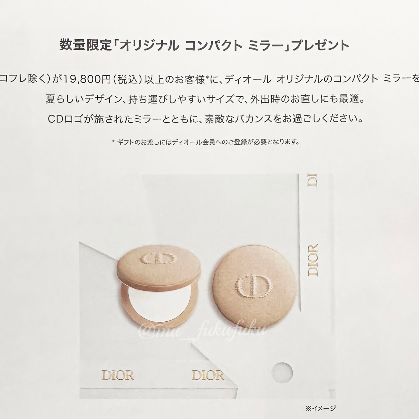 Christian Dior ディオール 2023ホリデー ショッパー 5枚セット