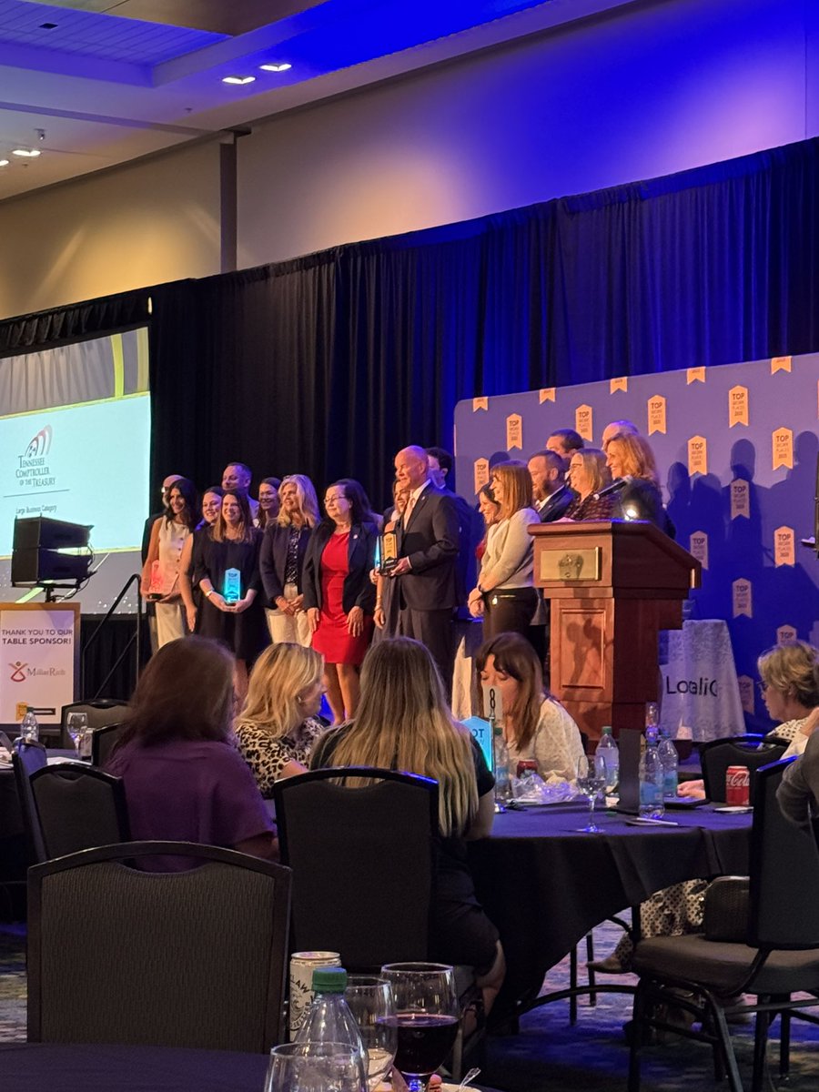WilliamsJohnEd's tweet photo. I’m not surprised that @CollegeSystemTN was in the top three of the @Tennessean’s 2025 Top Work Places. We have strong leadership and culture! Also, congratulations to the @TNCOT for coming in first place! https://t.co/Z014Dz1KFJ