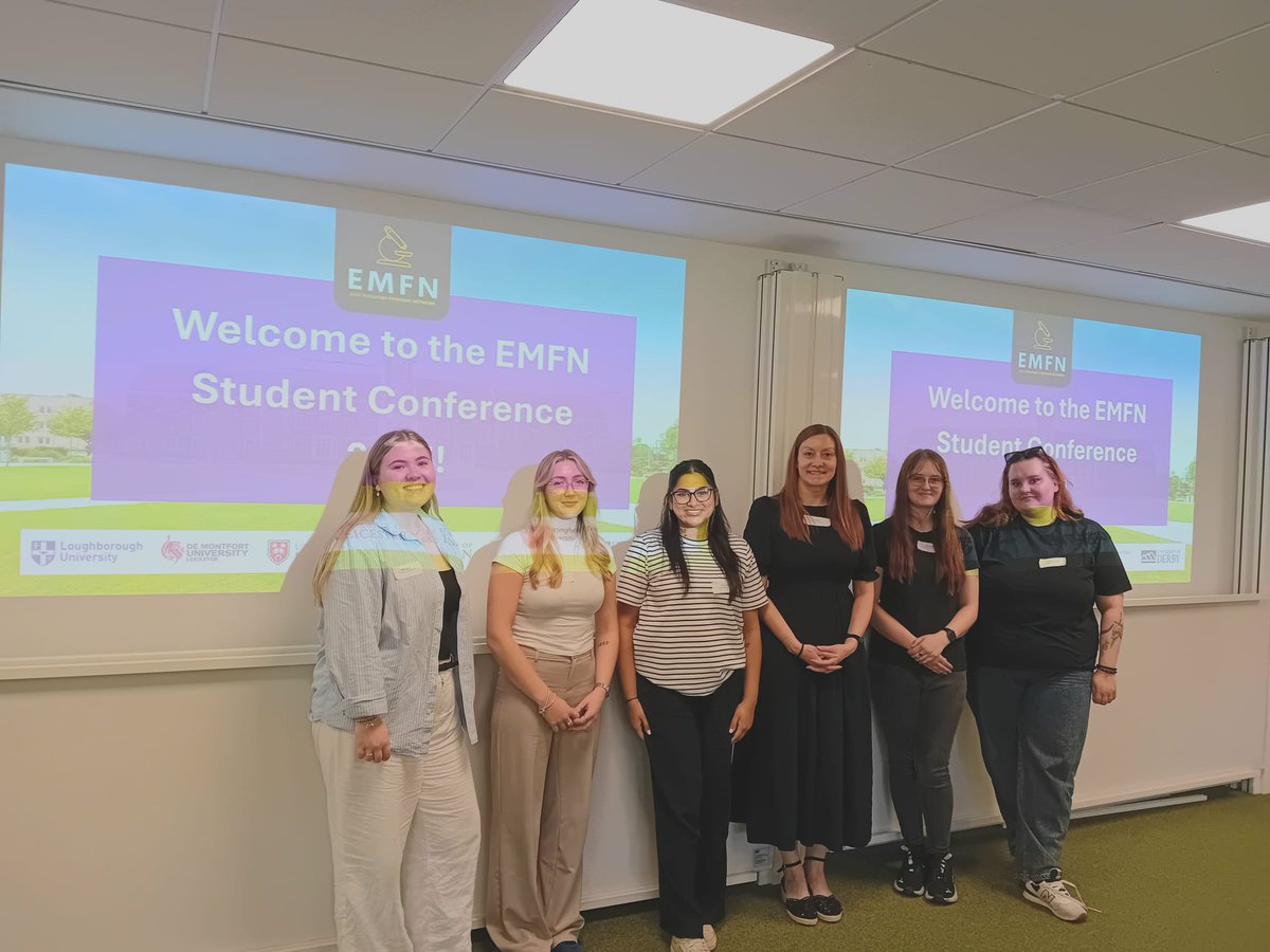 Staff &amp; students from the School  attended the 3rd East Midlands Forensic Network Student Conference at Loughborough University yesterday, alongside staff &amp; students from other universities &amp; practitioners from across the region. Can't wait for next year's event...!!!