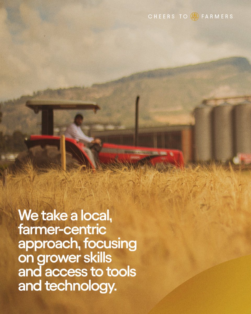 conil's tweet image. ‌At AB InBev, we're proud to partner with local farmers to source the barley, hops, and grains used to brew our beers. We’re raising a beer to our skilled and passionate farmers around the world whose ingredients are the foundation of our iconic brands. #FutureWithMoreCheers