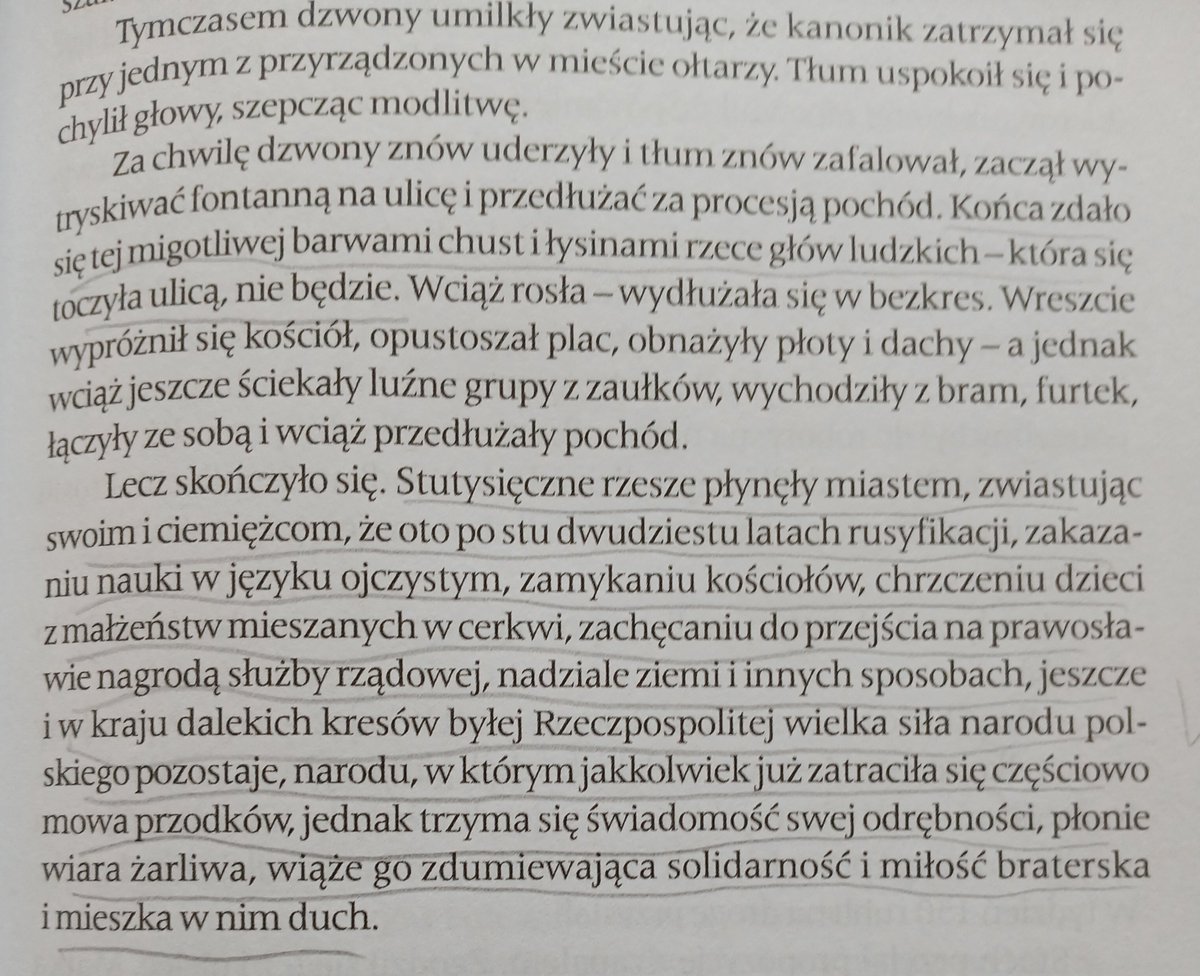 Historia i książki (@reduta_c) on Twitter photo Jeden z najpiękniejszych fragmentów polskiej literatury. Opis 100-tysięcznej procesji Bożego Ciała w Bobrujsku (początek XX w.) będącej manifestacją polskości - w "Nadberezyńcach" Floriana Czarnyszewicza #BożeCiało
<a href="/TomaszLysiak/">Tomasz Łysiak 🇵🇱🇮🇹</a> <a href="/CzarnyWasyl/">Gipsowy Wasyl</a> Jeden z najpiękniejszych fragmentów polskiej literatury. Opis 100-tysięcznej procesji Bożego Ciała w Bobrujsku (początek XX w.) będącej manifestacją polskości - w "Nadberezyńcach" Floriana Czarnyszewicza #BożeCiało
<a href="/TomaszLysiak/">Tomasz Łysiak 🇵🇱🇮🇹</a> <a href="/CzarnyWasyl/">Gipsowy Wasyl</a>