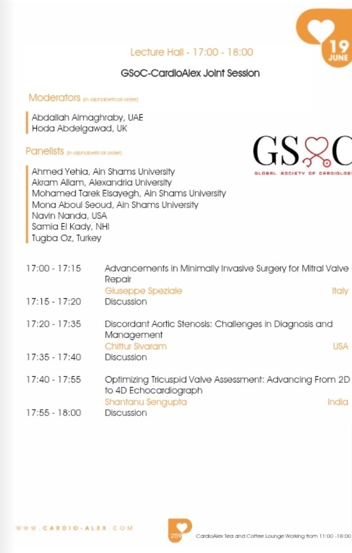 Abdallah Almaghraby (@dr_maghraby) on Twitter photo A session not to be missed <a href="/CardioAlex/">CardioAlex</a> vs <a href="/GSoCers/">GSoC</a>
17:00 GMT+3
<a href="/KemalogluOz/">Tuğba Kemaloğlu Öz, A/Prof</a> @shantanusangupta A session not to be missed <a href="/CardioAlex/">CardioAlex</a> vs <a href="/GSoCers/">GSoC</a>
17:00 GMT+3
<a href="/KemalogluOz/">Tuğba Kemaloğlu Öz, A/Prof</a> @shantanusangupta
