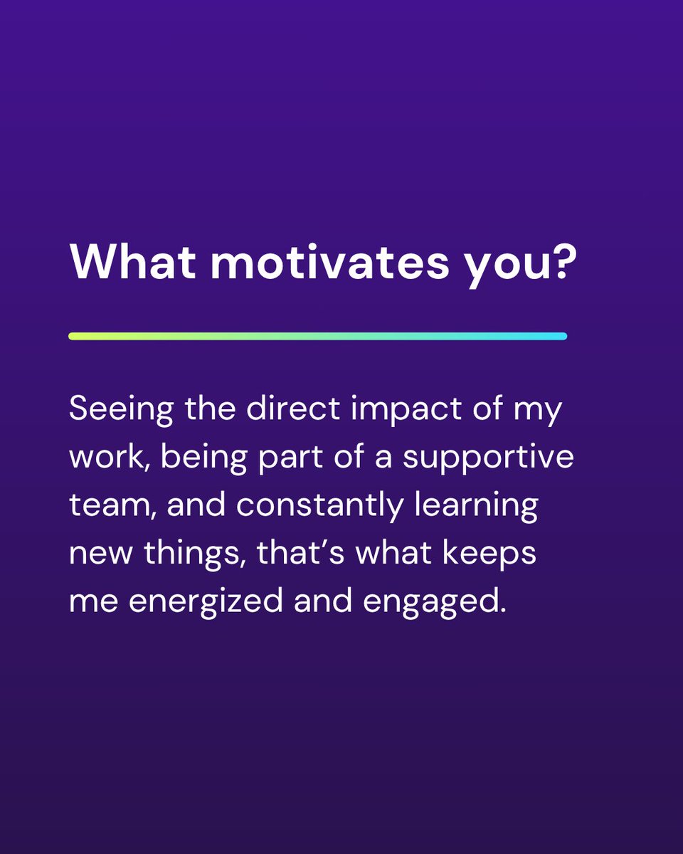 Swipe to hear from Radja on what makes working at HYCU so unique 💜 

From the fast-paced energy of quarter-end to the collaborative spirit that brings teams together across time zones, Radja shares what keeps him motivated, engaged, and proud to be part of #TeamPurple. It’s more
