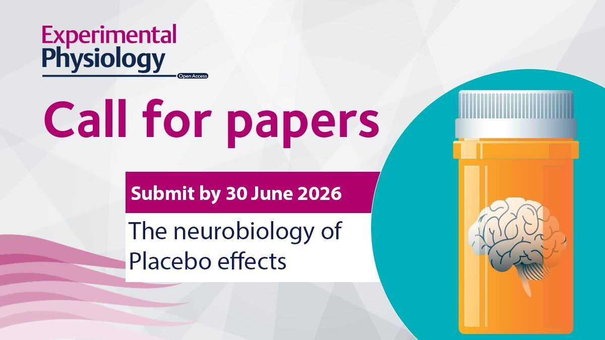 💊CALL FOR PAPERS💊
We are looking for submissions to our "The Neurobiology of Placebo effects" special issue, which will bring cutting-edge research that explores the underlying neurobiological mechanism of placebo effects in various contexts!

🔗 buff.ly/foL47XS