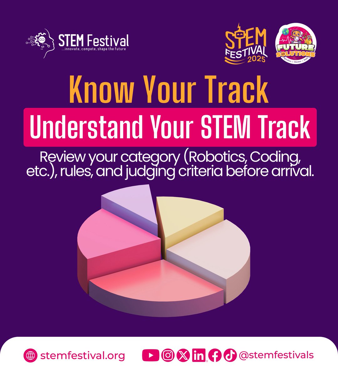 stemfestivals's tweet image. Gearing up for STEM Festival 2025? Let’s get you READY! 

From what to pack to how to maximize your experience, here are smart tips to help you show up prepared, focused, and ready to make your mark. 

Swipe through for your Festival Prep Checklist 👇

#STEMFestival2025 #STEMTips