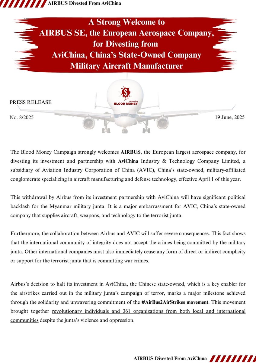 Blood Money Campaign tweet media