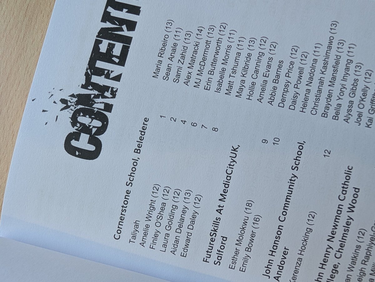 CornerstoneTAT's tweet image. Well done to our year 8 poets for having their amazing work published!