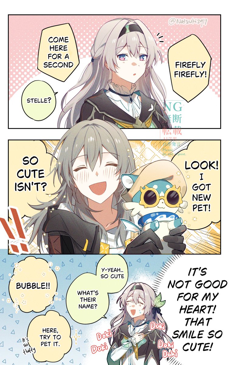 Natsuki2917's tweet photo. 3 pieces to get know me https://t.co/tF2TDHhtQt