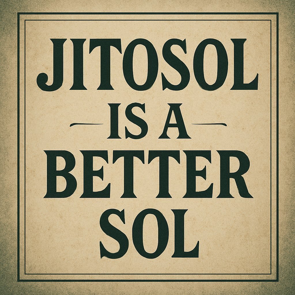 **Jito Staking &amp; Restaking vs. Australian Super**

**Higher Returns, Growing Stability**  
Jito, a Solana-based protocol, offers profitable staking and restaking with increasing stability, outperforming Australian superannuation for risk-tolerant investors in 2025.

**Why Jito