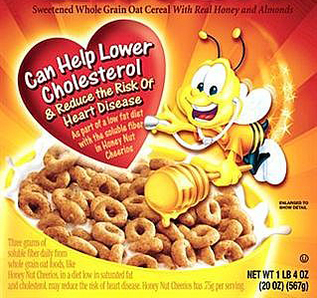 One of these photos is a heart healthy breakfast.

The other is a marketing scam.