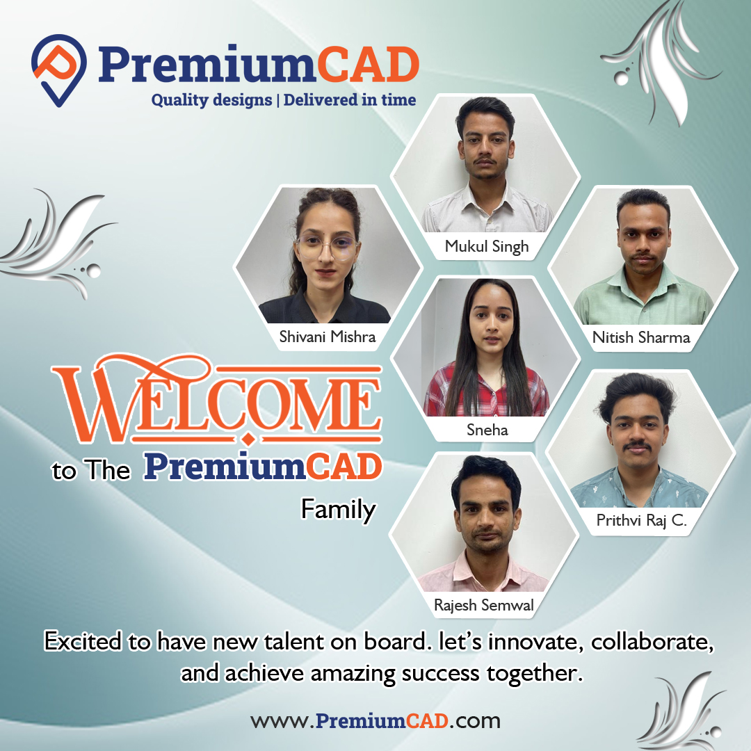 PremiumCAD's tweet photo. 👋 𝙒𝙚𝙡𝙘𝙤𝙢𝙞𝙣𝙜 𝙊𝙪𝙧 𝙉𝙚𝙬 𝙏𝙚𝙖𝙢 𝙈𝙚𝙢𝙗𝙚𝙧𝙨 𝙩𝙤 𝙋𝙧𝙚𝙢𝙞𝙪𝙢𝘾𝘼𝘿! 🌟
We’re thrilled to welcome a talented new group of professionals to the PremiumCAD family! https://t.co/QmSaUmgiRW