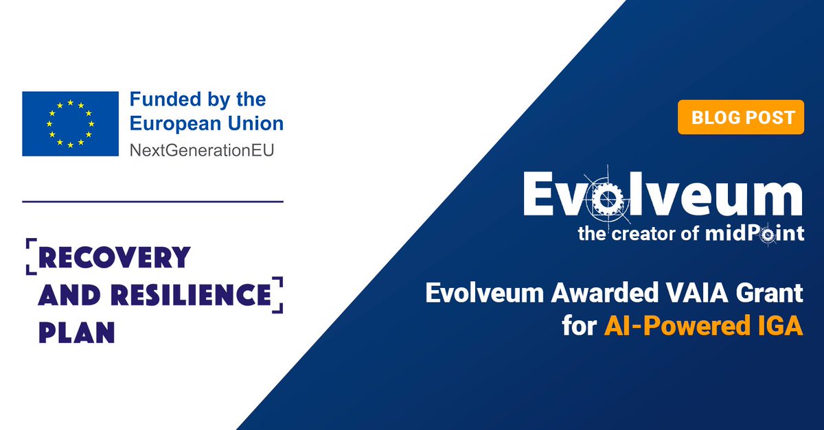🚀 We are proud to receive funding from the Research and Innovation Authority (#VAIA) for our project AI Assistant for Rapid Application Onboarding. We’re integrating AI into midPoint to streamline and automate app onboarding!👉 Learn more: lnkd.in/d5vYeyPC

#EUfundend