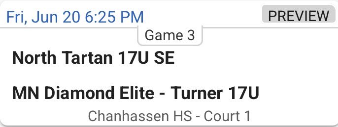 After a successful 3-1 trip to Iowa, we are back in action this weekend at the North Tartan Summer Jam! First game Friday 6:25 in Chanhassen then will be back to Shakopee on Saturday!  @