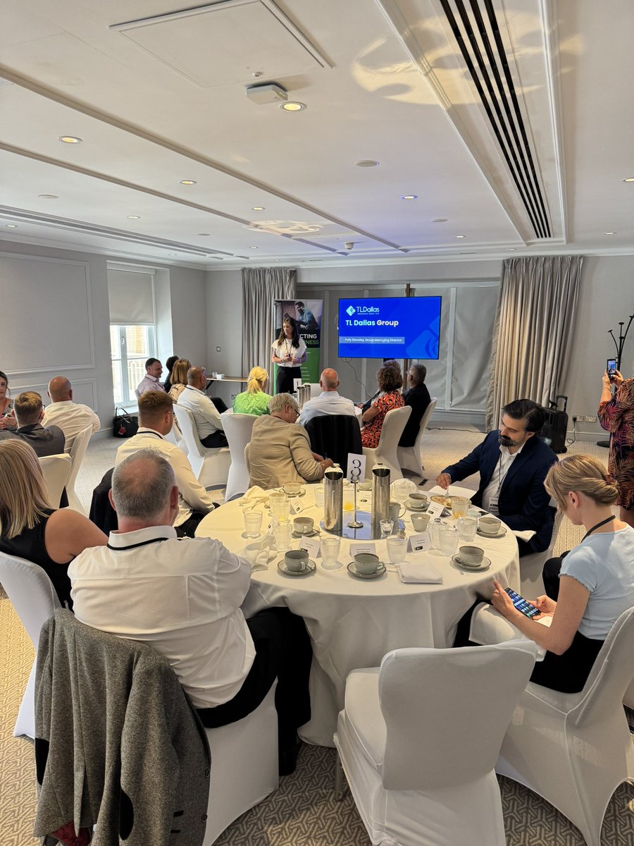 Leeds Chamber of Commerce (@leedschamber) on Twitter photo Our guests are currently hearing from Polly Staveley, from TL Dallas, sharing the story of the independent family and employee owned business.
<a href="/WNYChamber/">West & North Yorkshire Chamber of Commerce</a> Our guests are currently hearing from Polly Staveley, from TL Dallas, sharing the story of the independent family and employee owned business.
<a href="/WNYChamber/">West & North Yorkshire Chamber of Commerce</a>