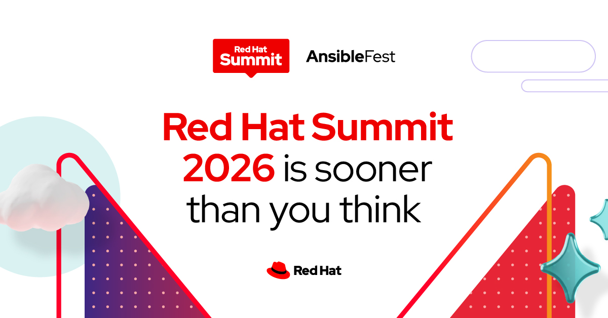 Save the date and join us next year in Atlanta, Georgia for #RHSummit 2026: red.ht/3Fb8Bh9