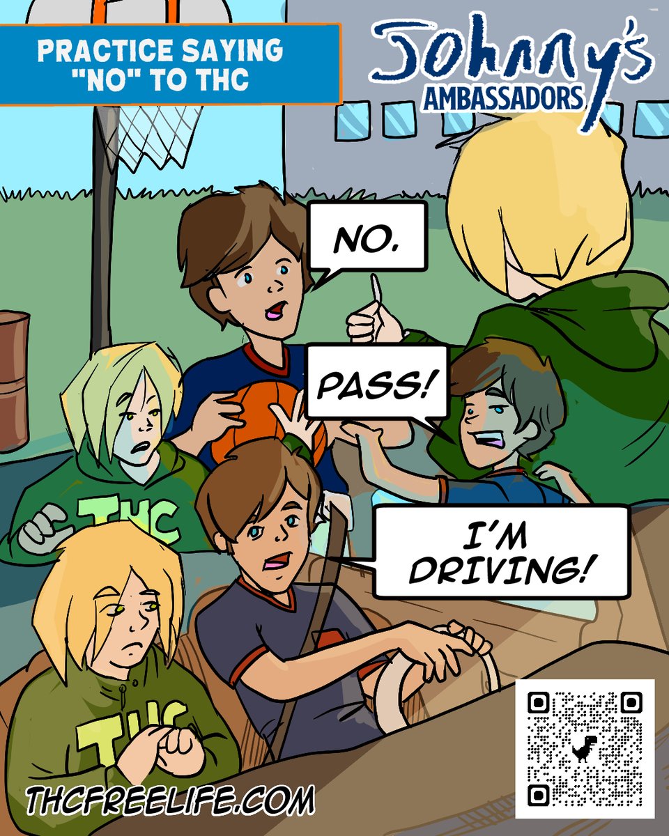 JohnnyKStack's tweet image. Practice saying NO to THC!

#StopDabbing #THCFreeLife #THCFree #JustSayKnow #JohnnysAmbassadors