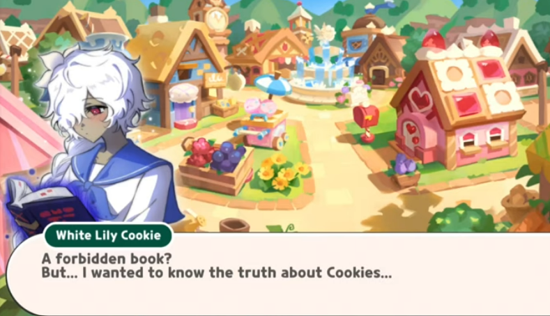 she sounds so disappointed about the fungus being replaced by some random forbidden book. its not even about cookies. Boring
