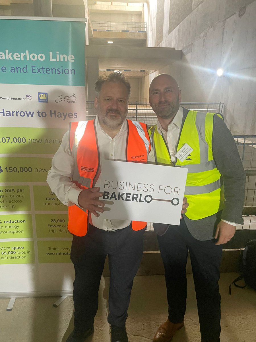 BusinessForBakerloo (@biz4bakerloo) on Twitter photo BusinessForBakerloo was delighted to hear <a href="/howarddawber/">Howard Dawber</a> advocate on Monday for a secured funding package to deliver the Bakerloo Line Upgrade and Extension and improve connectivity across London, unlock long-term benefits, and deliver £1.5bn GVA a year.
#biz4bakerloo BusinessForBakerloo was delighted to hear <a href="/howarddawber/">Howard Dawber</a> advocate on Monday for a secured funding package to deliver the Bakerloo Line Upgrade and Extension and improve connectivity across London, unlock long-term benefits, and deliver £1.5bn GVA a year.
#biz4bakerloo