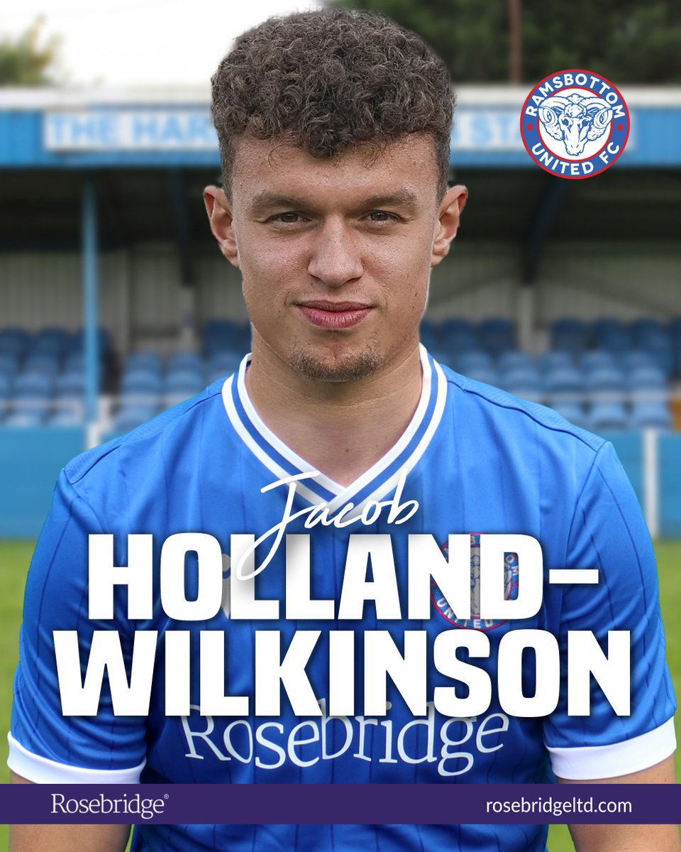 𝗪𝗘𝗟𝗖𝗢𝗠𝗘 𝗝𝗔𝗖𝗢𝗕
𝘏𝘰𝘭𝘭𝘢𝘯𝘥-𝘞𝘪𝘭𝘬𝘪𝘯𝘴𝘰𝘯 𝘢𝘨𝘳𝘦𝘦𝘴 𝘵𝘰 𝘫𝘰𝘪𝘯

We are delighted to announce that Jacob Holland-Wilkinson has agreed a deal to move to the Rams ahead of the new season. 

The talented forward will join us from Chorley and was a product of