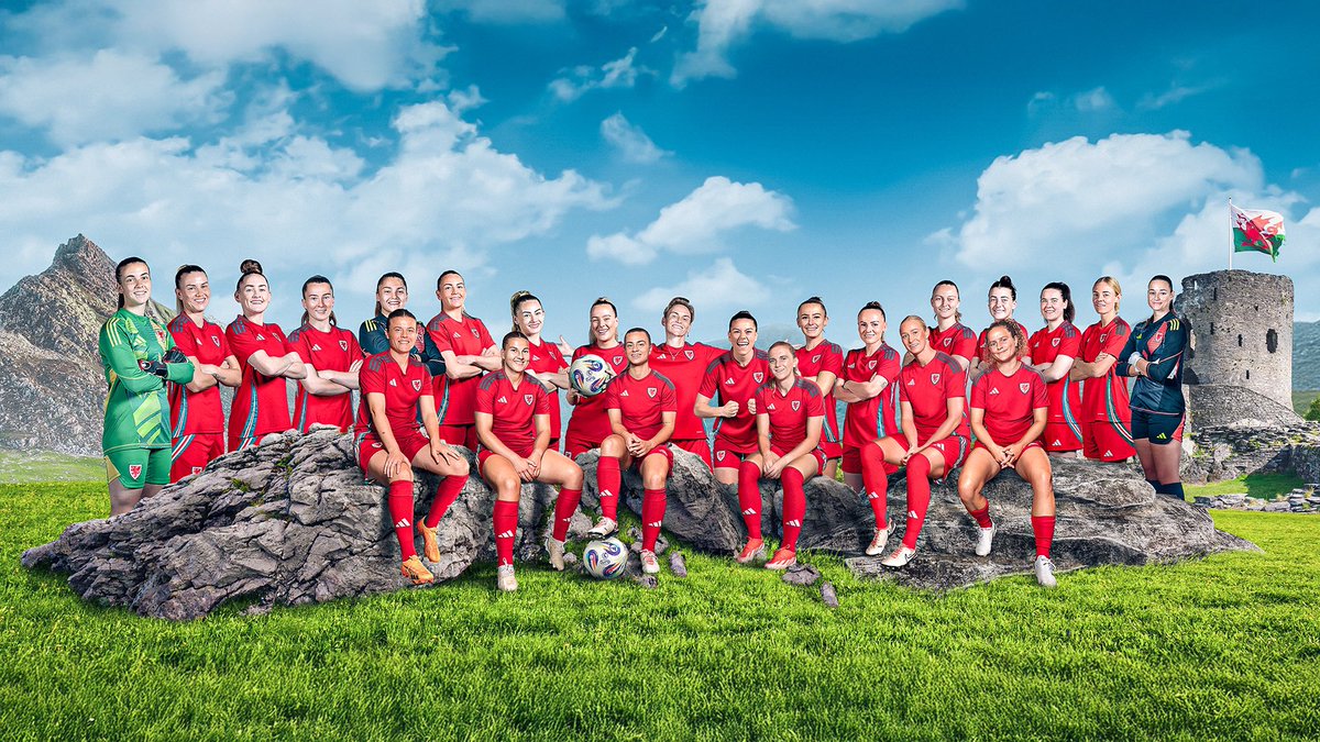 Menywod mewn coch ♥️

The 2️⃣3️⃣ heading to Switzerland! 

#WEURO2025