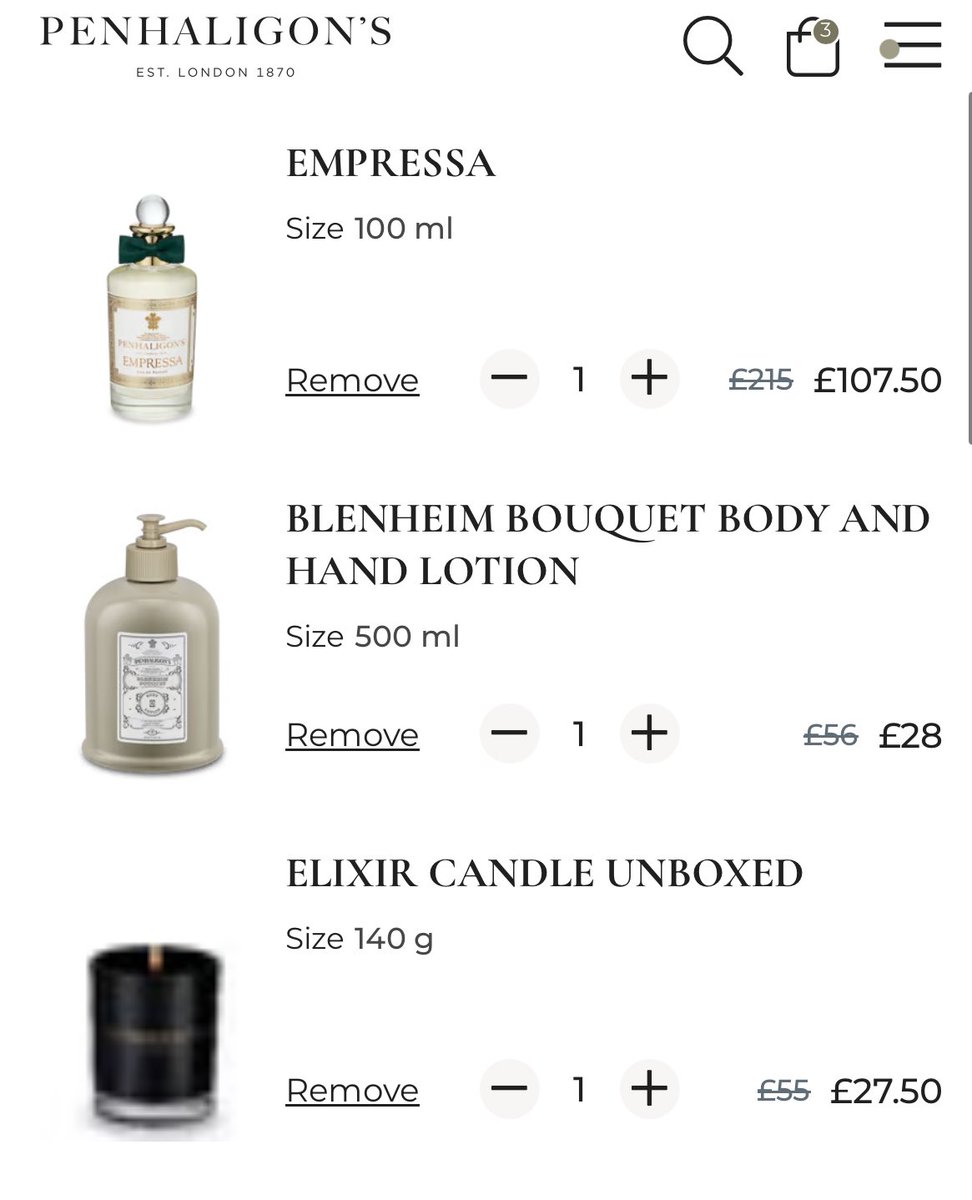 catchagem_'s tweet photo. 50% OFF PENHALIGON'S (Friends &amp; Family discount) 💎 Get a candle for £27.50! 

Use code: EXCLUSIVE50

https://t.co/617y65bmHj https://t.co/PvyHayJlb3