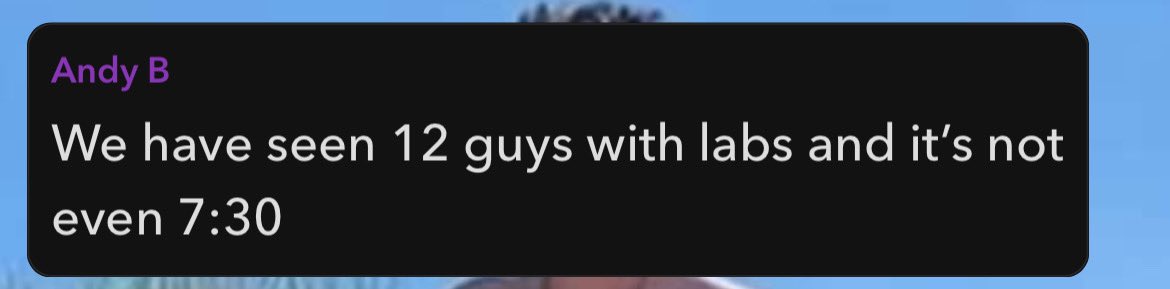 From my friend caddying an invite this morning. Congrats JJ Spaun on making LAB tons!