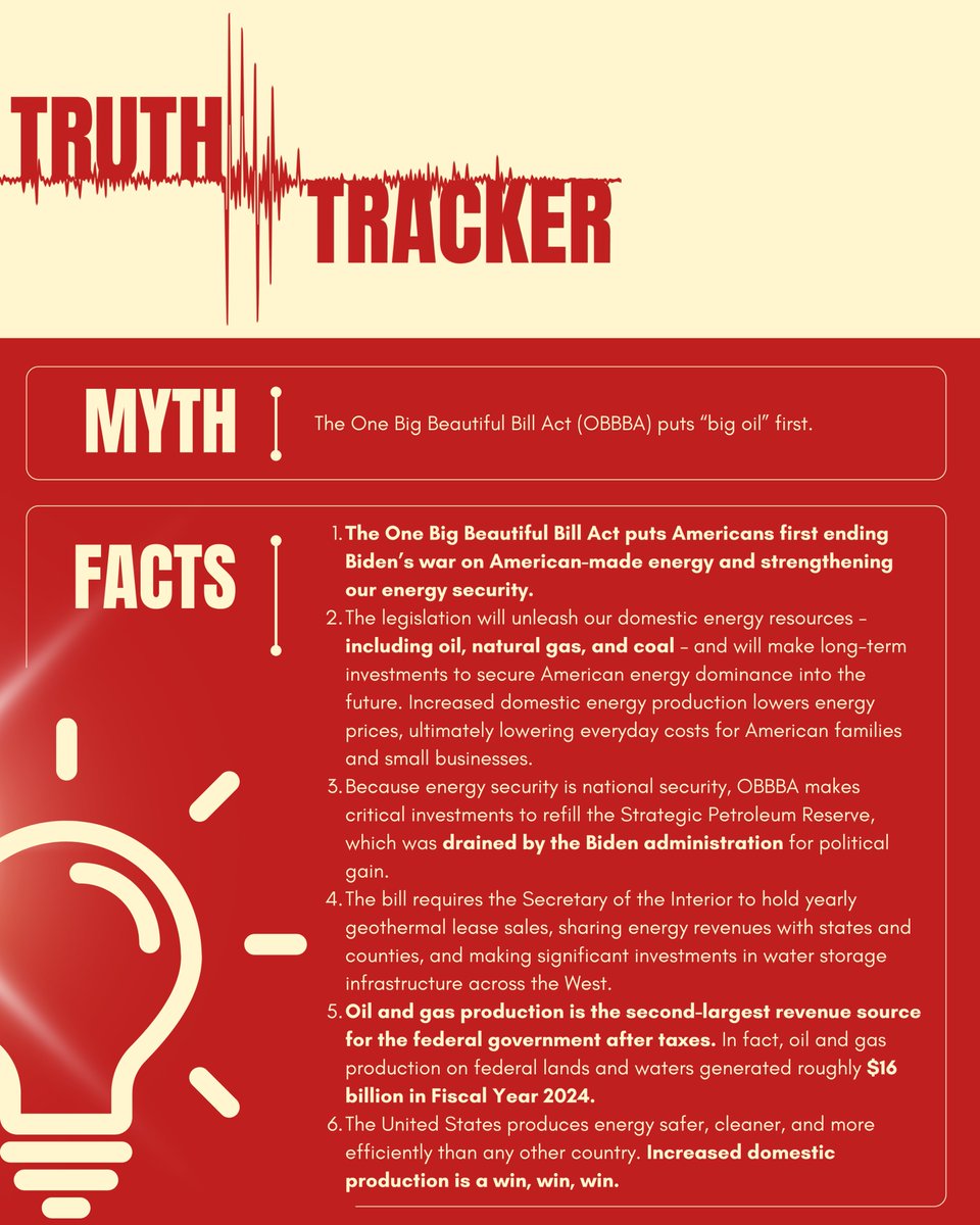 I am committed to dispelling myths about the One Big Beautiful Bill and to sharing truthful information about how it will benefit Floridians.