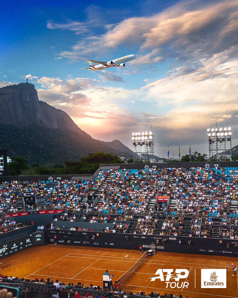 Flying Better together with @Emirates! ✈️

Emirates continues as the Premier partner of the @ATPTour and <a href="/RioOpenOficial/">Rio Open</a>.