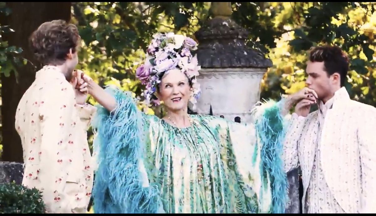 #ThrowbackThursday 2018 My first time in <a href="/Tatlermagazine/">Tatler</a> at the young age of 70 💪💃
A lovely shoot in the English countryside. <a href="/XFashion/">Fashion</a>