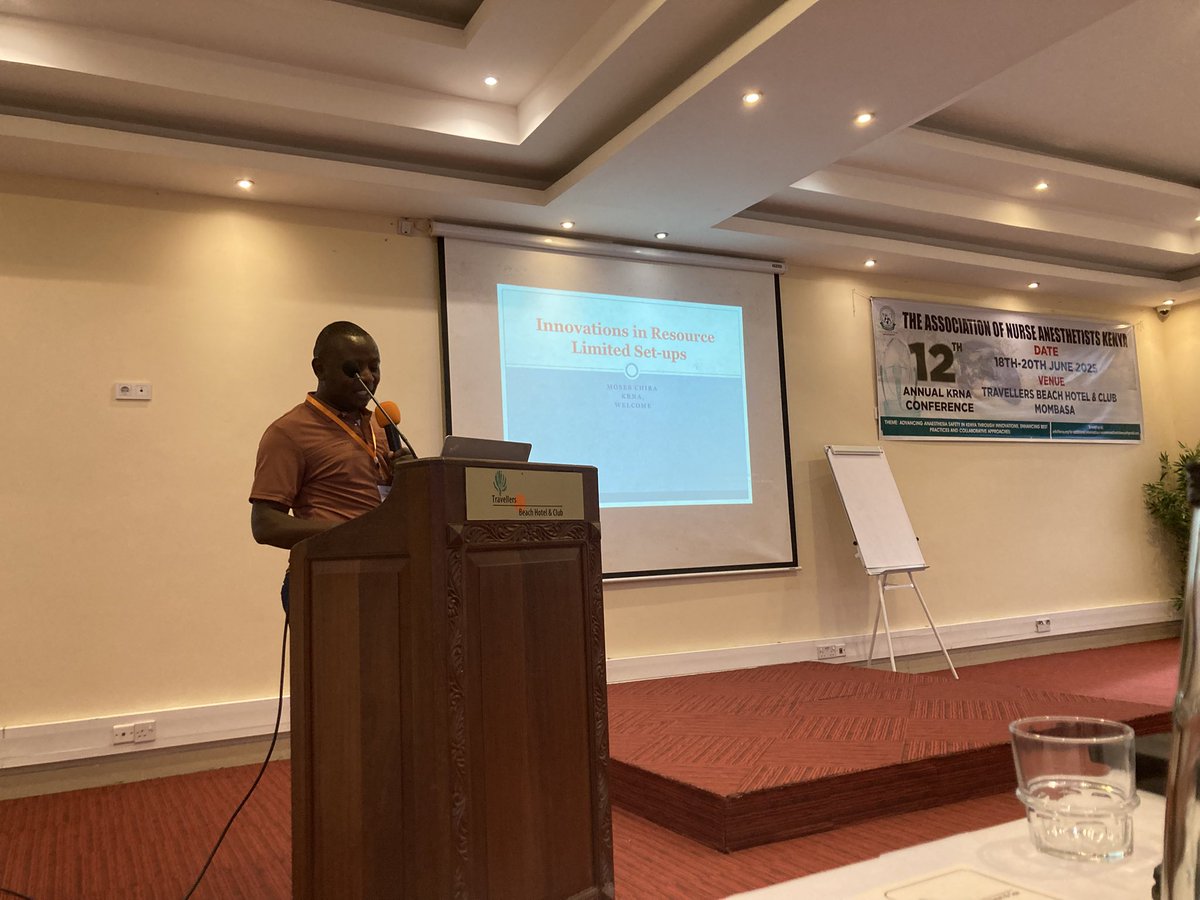 Love this topic—innovations in low resource set-ups. Creativity and commitment to excellence born out of necessity.  #krnacme2025 <a href="/wfsaorg/">WFSA</a> <a href="/KijabeHospital/">AIC Kijabe Hospital</a>