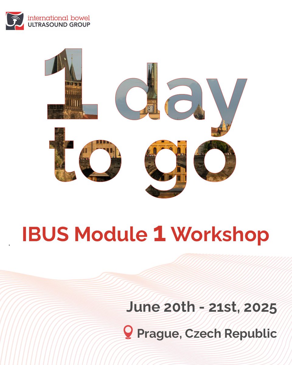 BowelUltrasound's tweet image. Tomorrow, the IBUS Module 1 Workshop begins in Prague, Czech Republic! 🙌

We&apos;re excited to welcome the participants as they start their journey with IBUS!

#IBUS #bowelultrasound #Module1