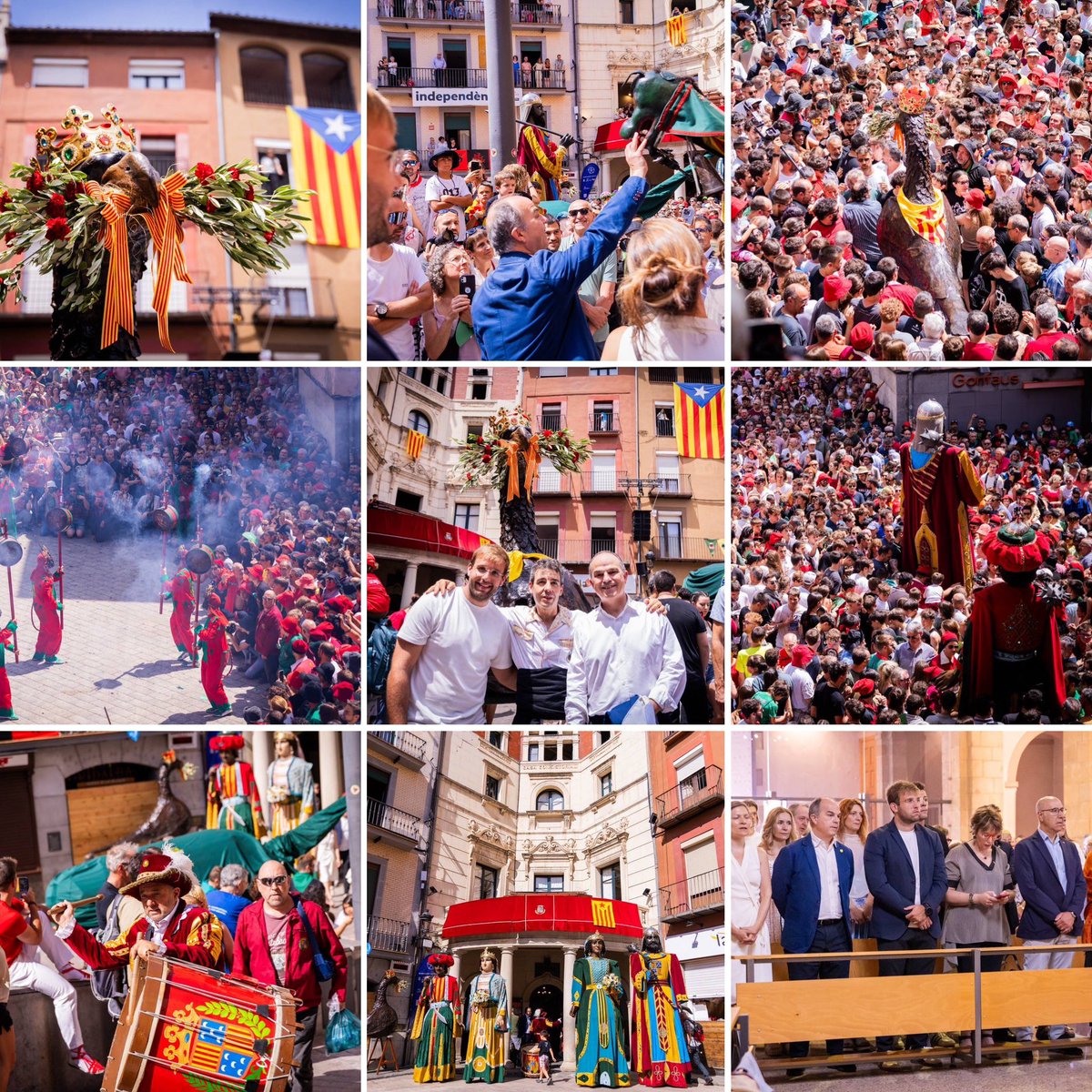 La Patum s’ha de veure i de viure de dia i de nit. Sempre espectacular, sempre increïble, sempre autèntica. Enguany a l’ofici de Missa Major i Patum de Lluïment. 

Molt bona Patum a tots els patumaires!