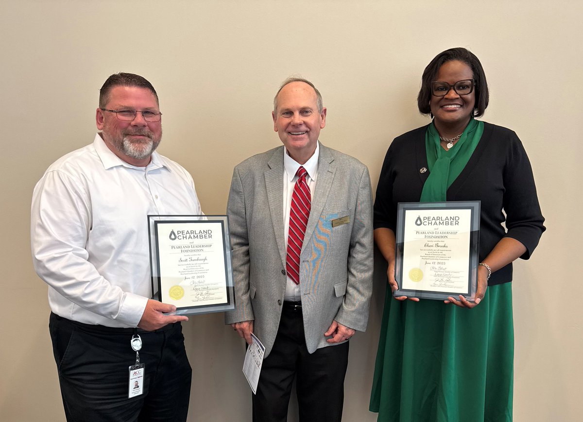 Alvin Community College (@alvincollege) on Twitter photo Congrats to Marketing Director Scott Turnbough and Upward Bound Director Cherilyn Brooks after they completed the <a href="/PearlandChamber/">Pearland Chamber</a> Leadership Program. Congrats to Marketing Director Scott Turnbough and Upward Bound Director Cherilyn Brooks after they completed the <a href="/PearlandChamber/">Pearland Chamber</a> Leadership Program.