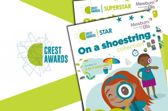 CRESTNorthWest's tweet image. CREST Awards: On a Shoestring (Ages 5-11)
In collaboration with @MewburnEllisLLP, @CRESTAwards has created ‘on a shoestring’ project packs.
These booklets are a fantastic way to get children involved in CREST with low-cost resources & household items: bit.ly/43PYVlD