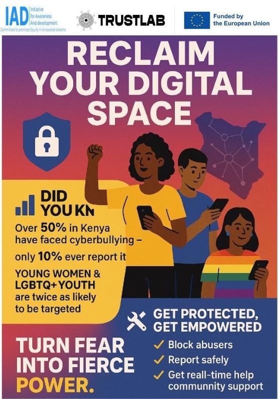 Empowerment, safety, and action against cyberbullying — especially for vulnerable communities online.
#IAD
#Siasa place