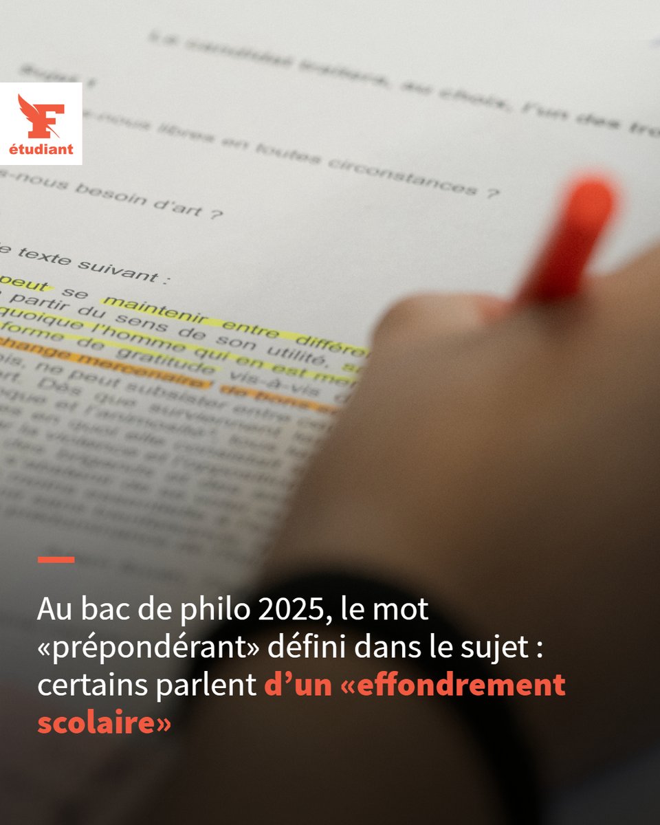 L’essayiste Olivier Babeau dénonce sur X la baisse du niveau scolaire des élèves en France.
➡️ l.lefigaro.fr/XST
#bac2025
