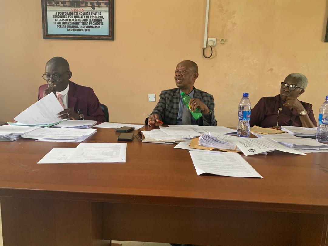 CollegeIfe's tweet image. Congratulations to the newly elected Provost of the Postgraduate College, Obafemi Awolowo University, Prof. A. O. Ilesanmi (L)