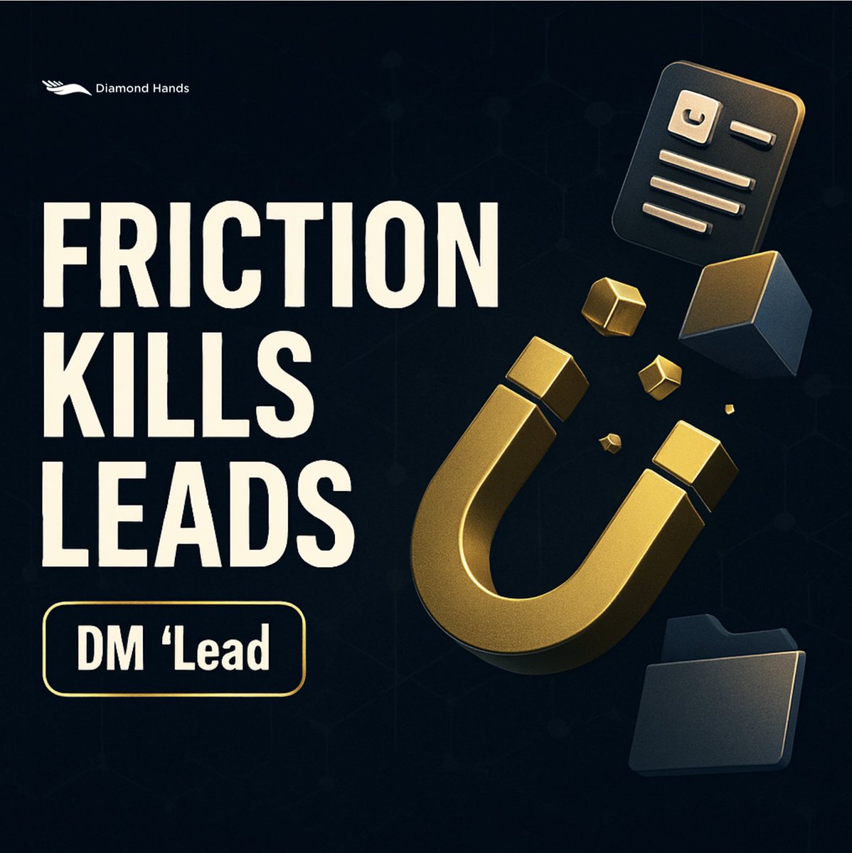 🧲 Not getting leads?

It’s not always reach. Sometimes it’s friction.
If someone has to:
🔻 Scroll too far
🔻 Decode your offer
🔻 Guess where to click
…you’ve already lost them.

We help founders create frictionless entry points
🧠 Quiz-style posts
🗂️ Content vaults
✅ Funnel