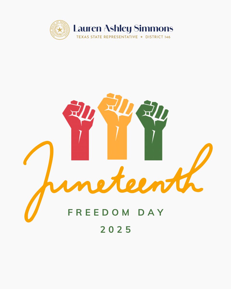 On Juneteenth, we honor the resilience of our ancestors and the generations who never gave up on the promise of freedom.

Their struggle guides our fight for justice today — and their legacy lives on in our work and in our communities.
#Juneteenth #FreedomDay