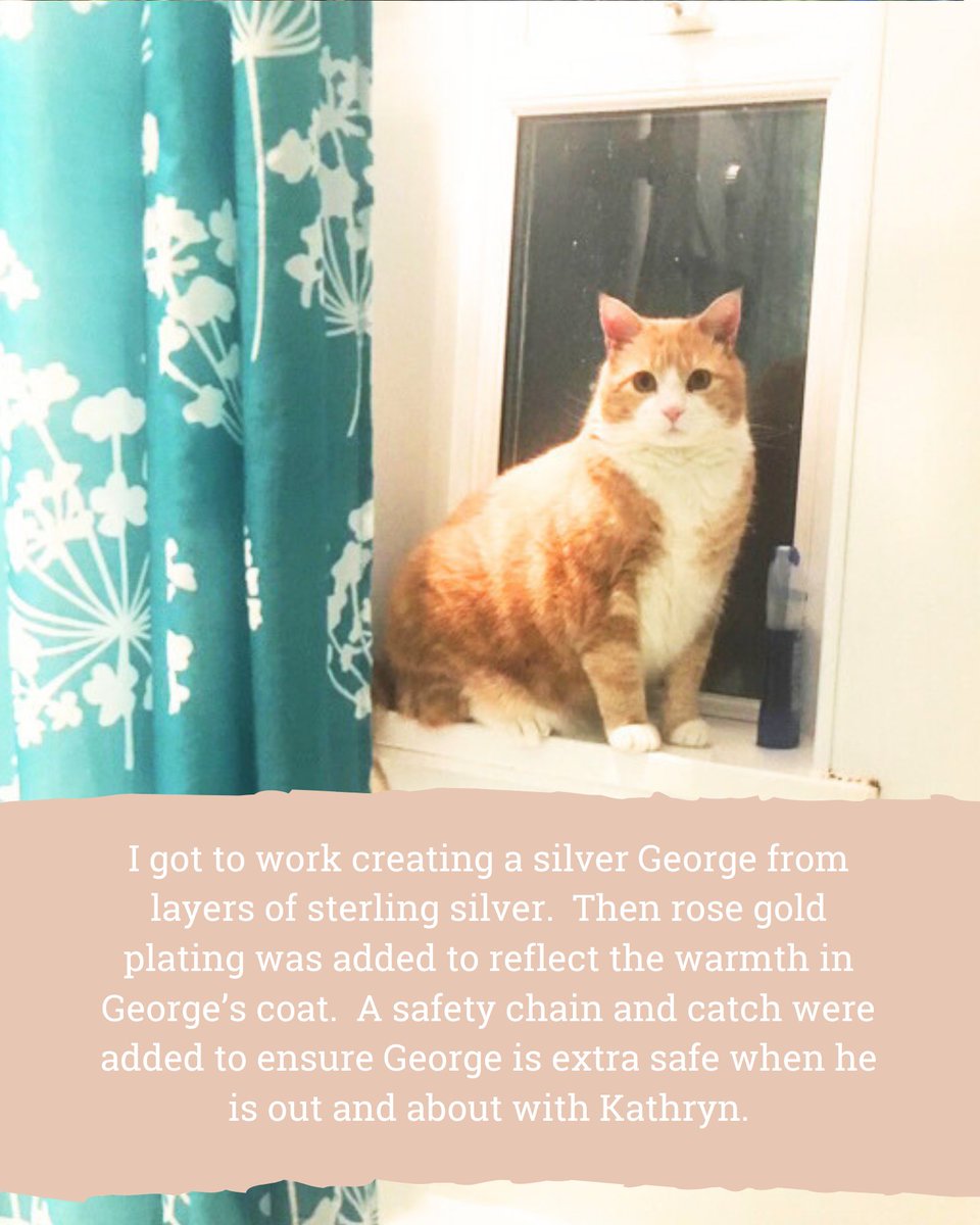 FreshFleeces's tweet photo. ✨ Meet George ✨

Kathryn wanted a special way to remember her beloved ginger cat, George — not just a photo, but something she could hold onto forever. 💛

👉 https://t.co/56xqgweQua

#PetMemorialJewellery #CustomPetJewellery #PetBrooch #CatLovers  #GingerCat  #rainbowbridgecat https://t.co/YnxRbR16zd