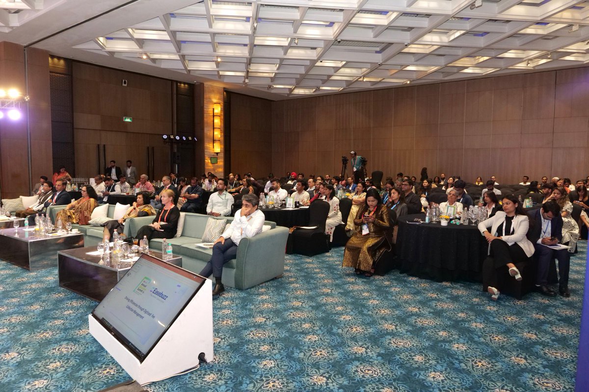 Hon’ble Minister of State (Independent Charge) for Skill Development &amp; Entrepreneurship and Minister of State for Education, Shri Jayant Chaudhary Ji participated in an exclusive fireside chat focused on building a future-ready workforce through skills-based education.

His