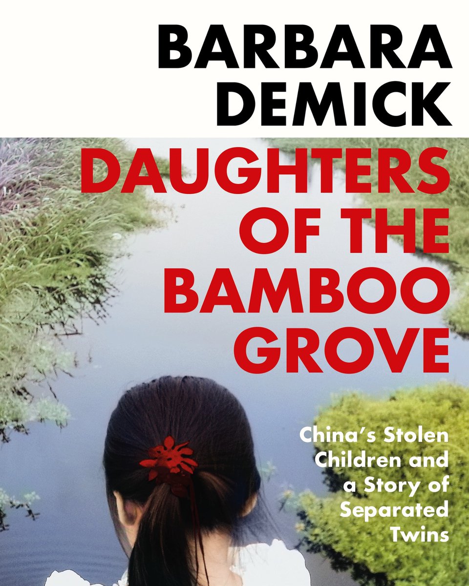 cgmoorefoundation (@cgmoorefoundat1) on Twitter photo Long listed Daughters of the Bamboo Grove by <a href="/BarbaraDemick/">Barbara Demick</a> questions China's 1-child policy the ethics of intāl adoption & the assumptions/narratives we hold about the quality of lives lived in the East & the West
#2025MoorePrize for #HumanRights Writing Long listed Daughters of the Bamboo Grove by <a href="/BarbaraDemick/">Barbara Demick</a> questions China's 1-child policy the ethics of intāl adoption & the assumptions/narratives we hold about the quality of lives lived in the East & the West
#2025MoorePrize for #HumanRights Writing
