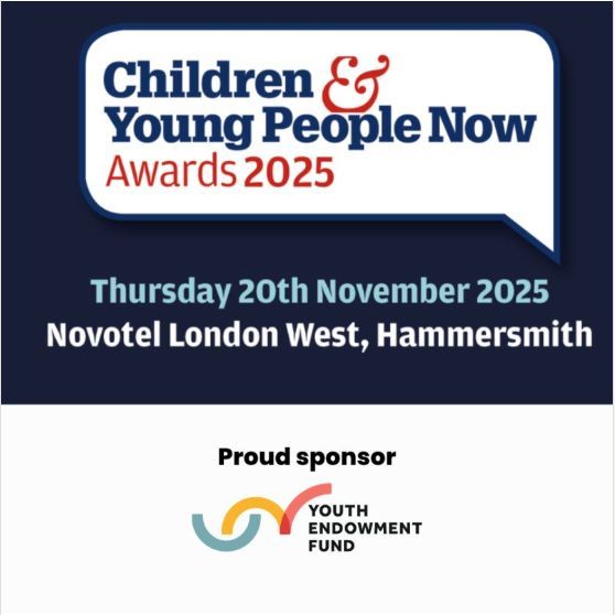 Nominations for the Children &amp; Young People Now Awards 2025 are closing this Friday, and it's a chance to celebrate people and projects making a life-changing difference.

The awards honour the dedication of those working to improve the lives of children and young  people across