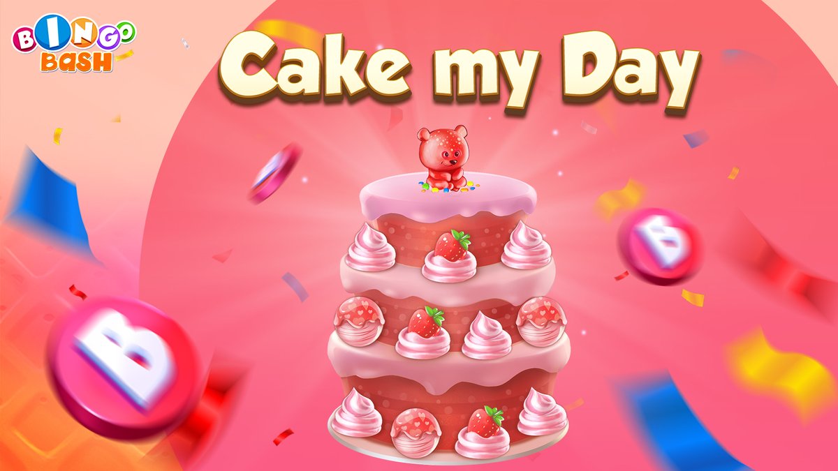 PlayBingoBash's tweet photo. π Itβs time to Cake My Day! ππ°
Weβve got layers of fun and frosting galore! Now tell usβwhatβs YOUR favorite cake flavor? π«ππ Play BingoβΆοΈ https://t.co/SJoGknYCMh
#BingoBash #CakeMyDay #SweetFun https://t.co/n6vnXudqK8