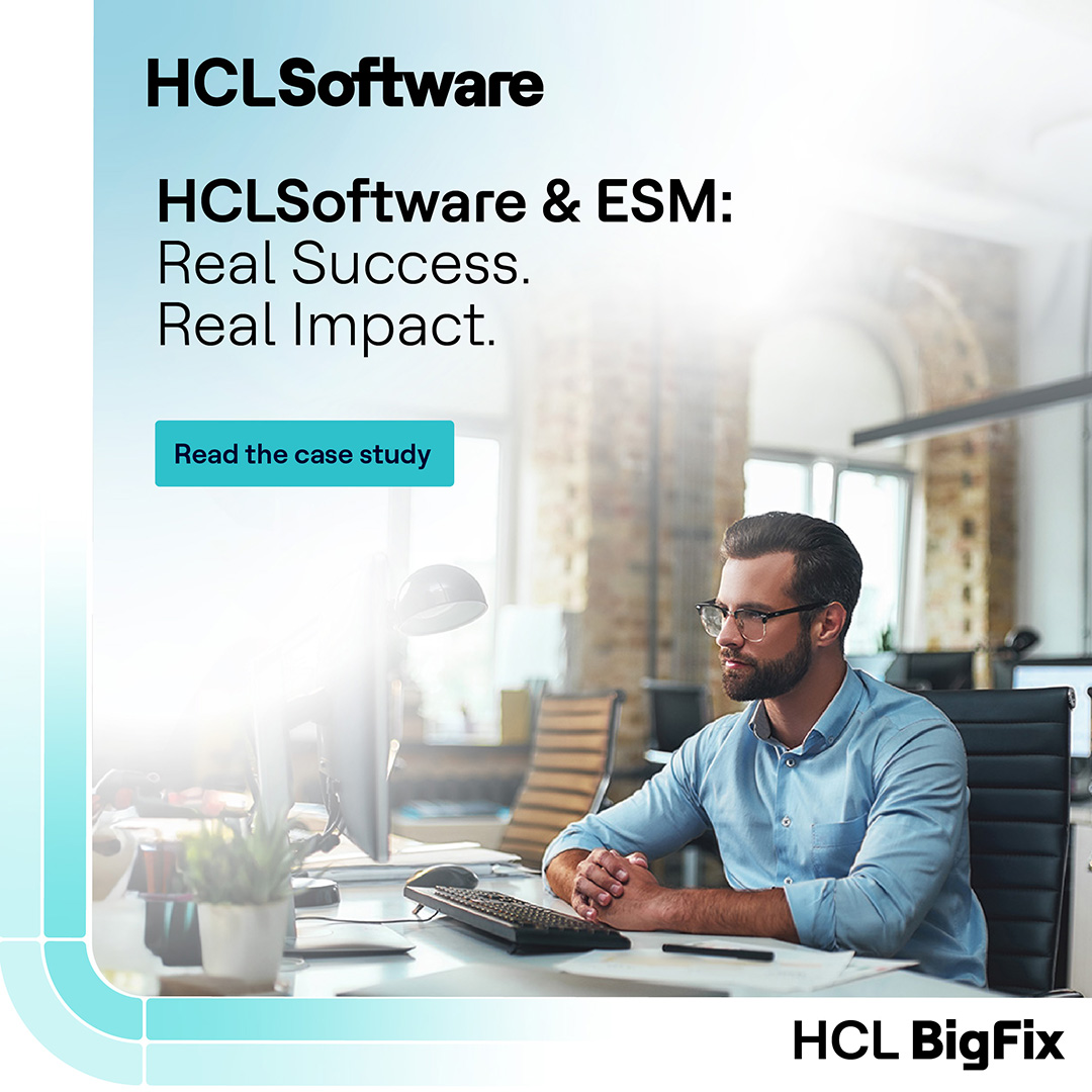 See how enterprises succeed with HCLSoftware ESM!

From streamlined workflows to faster resolutions, discover how businesses enhance IT operations &amp; service management.

Read more - hclsw.co/fnq9jw

#HCLSoftware #ESM #ITSM #SuccessStories