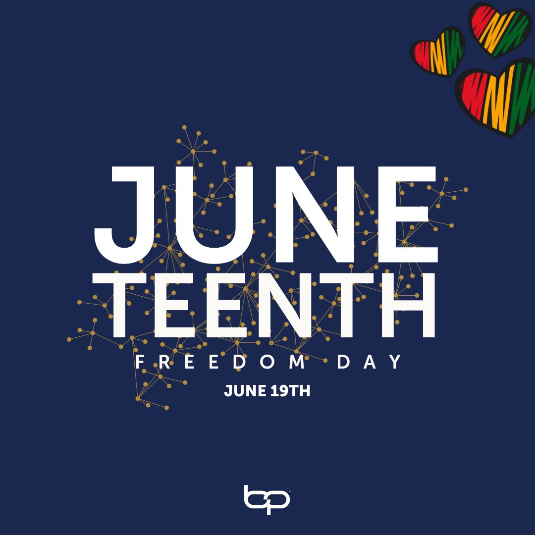 Today, we honor #Juneteenth, a celebration of freedom, resilience, and the enduring pursuit of equality.

Juneteenth reminds us of our responsibility to stand together, listen, learn, and contribute to a more just and inclusive future.

#FreedomDay #WeOnlyWinTogether