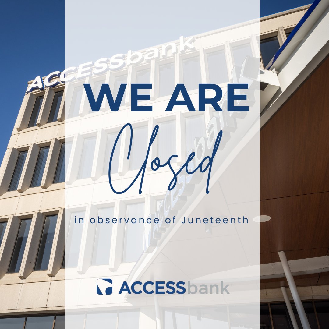Our branches are closed today for the holiday; we’ll be open again tomorrow.

In the meantime, you can always access your account via mobile app or online.