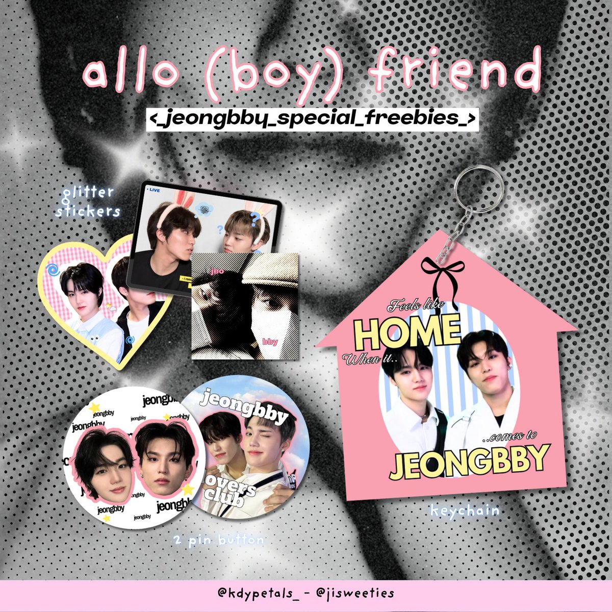 (★) ୨ৎ—୨ৎ allobank in jkt freebies
𝘣𝘺 <a href="/kdypetals_/">aca ♡</a> <a href="/jisweeties/">rain</a> 🎀

━𝙝𝙤𝙬 𝙩𝙤 𝙘𝙡𝙖𝙞𝙢:
🗯️ rt &amp; like this tweet
🗯️ find me and <a href="/kdypetals_/">aca ♡</a>
🗯️ loving treasure wholeheartedly 
🗯️ don't sell and throw it away 

see you, teume! >ᴗ<⭑.ᐟ
#TREASURE #AlloBankFestival2025