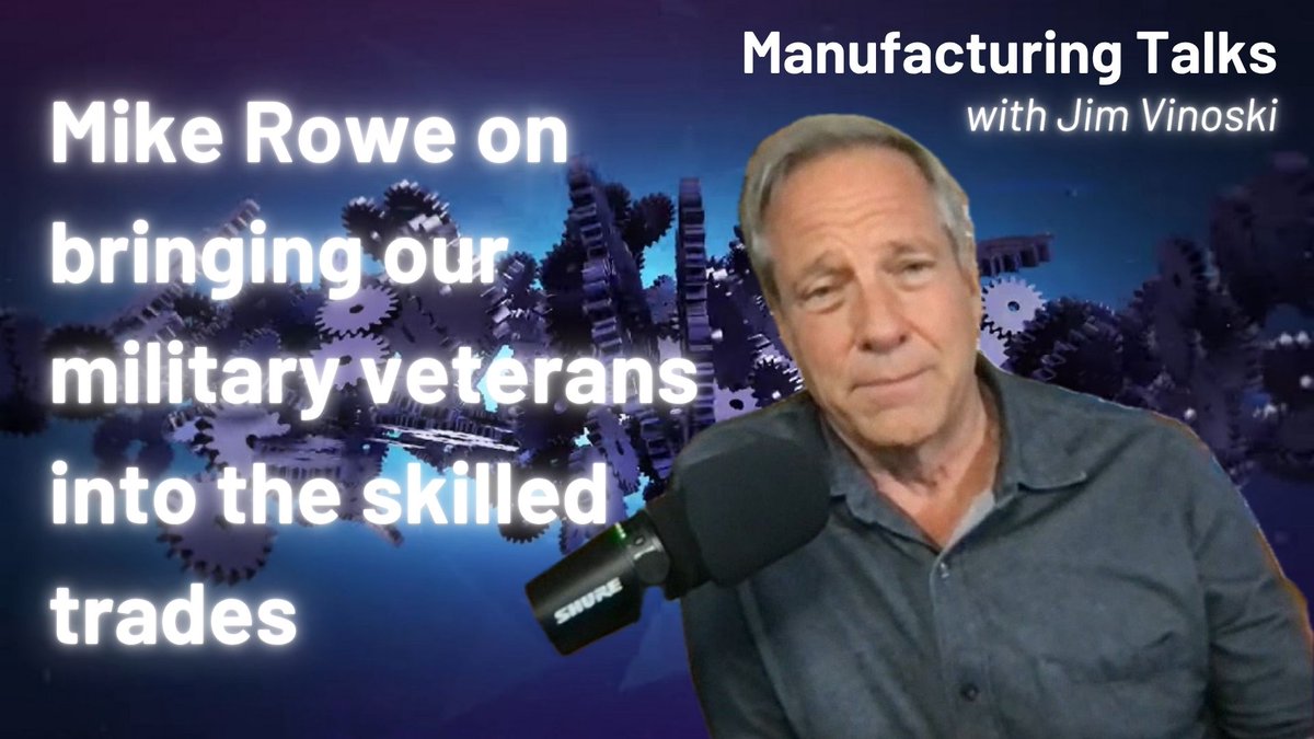 Episode 160 - Mike Rowe on the Skills Gap Crisis  Why Trades Matter Now ... youtu.be/C0VisAm-ANM?si… via <a href="/YouTube/">YouTube</a>